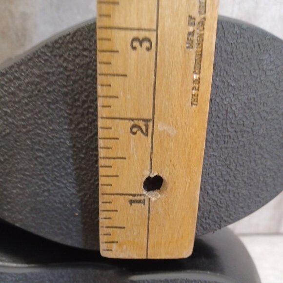 ✅Tommy Hilfiger Black Studded Leather Mules Womens Size 8.5M slip On Clogs Heels - Picture 14 of 15